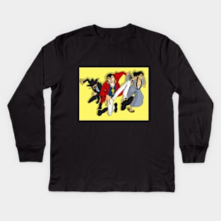 Lupin Jigen Goemon Kids Long Sleeve T-Shirt